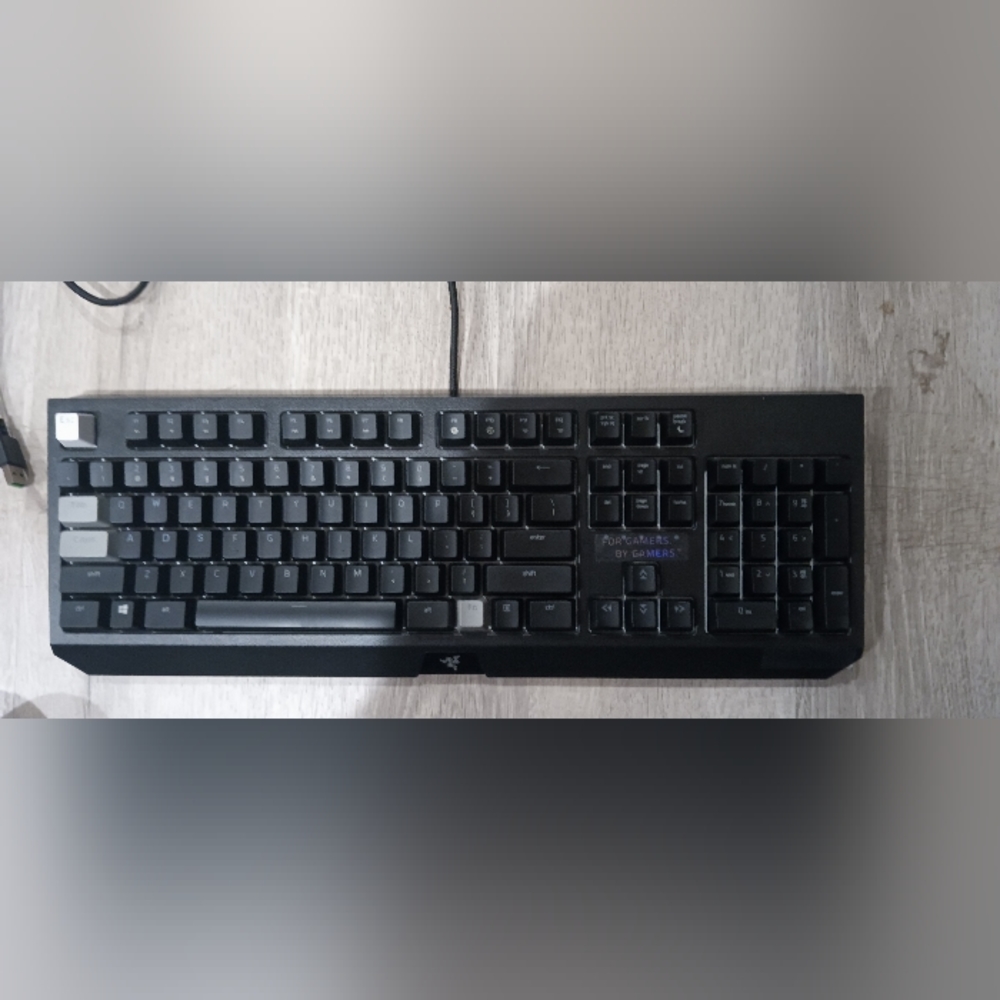 Black widow keyboard wired